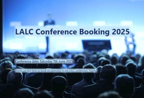 LALC Conference 7th June 2025 - Main Image